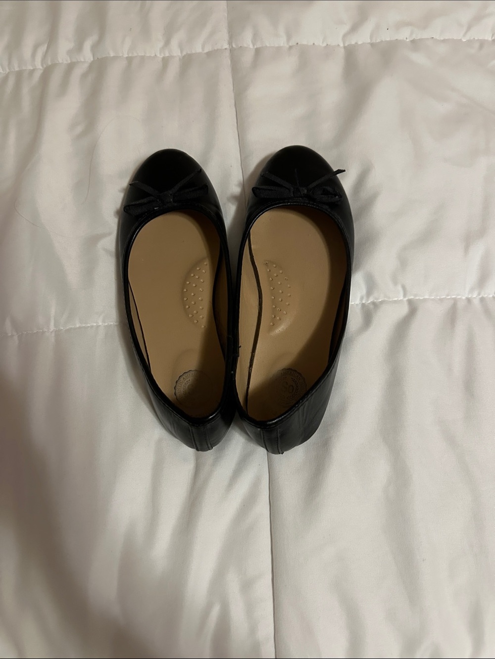 American Eagle Outfitters Black Girls' Bow Ballet Flats